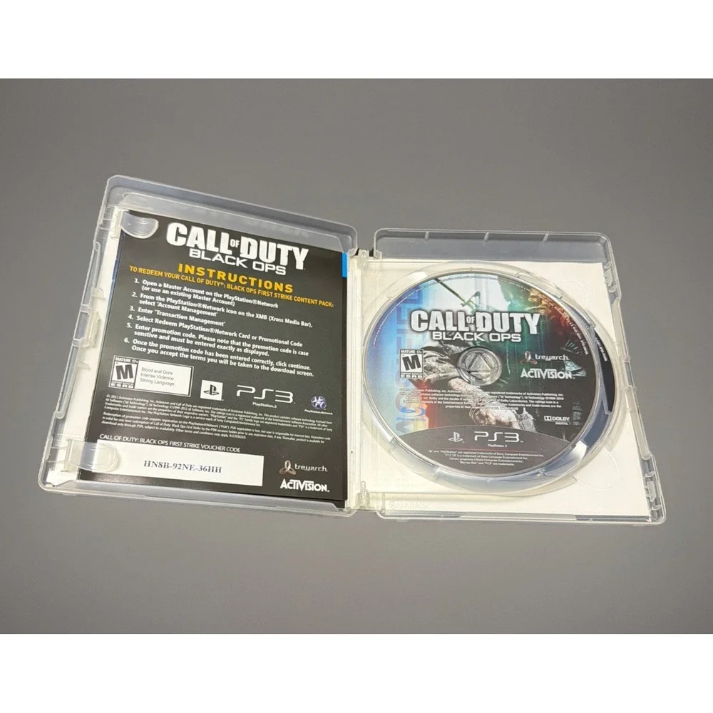 Call Of Duty Black Ops 1 2‎ Combo Sony PlayStation 3 PS3, TESTED & WORKING!